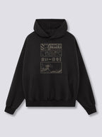 Front Print - Tokyo Wave Hoodie