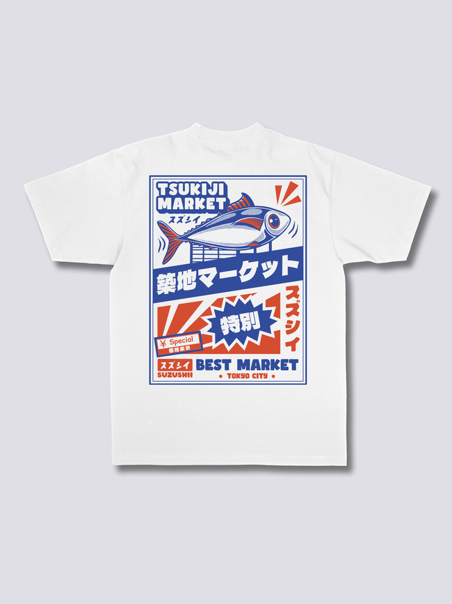 Tsukiji Market T-Shirt Hover Image