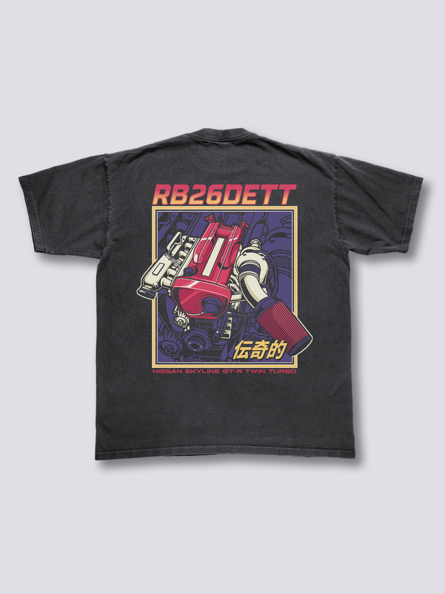 Twin Turbo Vintage T-Shirt Hover Image