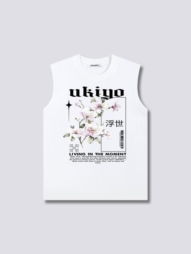 Front Print - Ukiyo Tank Top Main Image