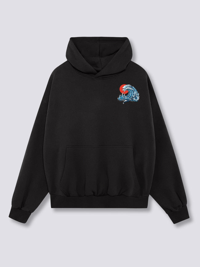 Wavy Phoenix Hoodie Main Image