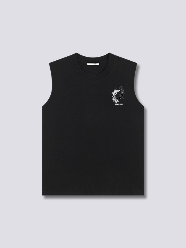 Ying Yang Koi Tank Top Main Image