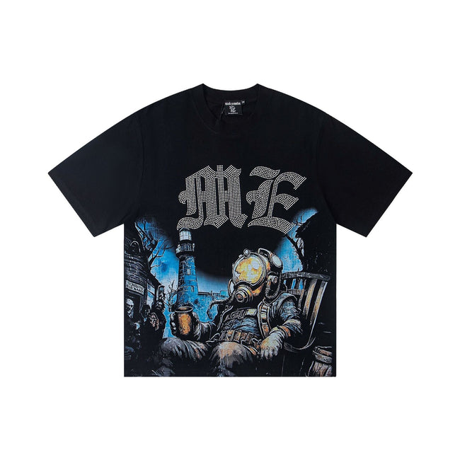 EMOTION Deep Sea Diver Graphic T-Shirt Hover Image