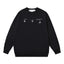 Off-White Distressed Logo Sweatshirt Black