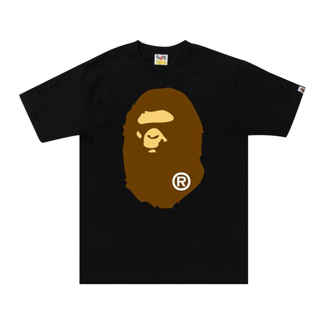 BAPE Big Ape Head Tee Black/Brown Hover Image