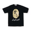 Bape x OVO Big Head Black Gold Tee