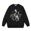Off-White Graphic Artwork Sweatshirt Black