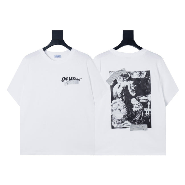 Off-White Tape Artwork Graphic T-Shirt Hover Image