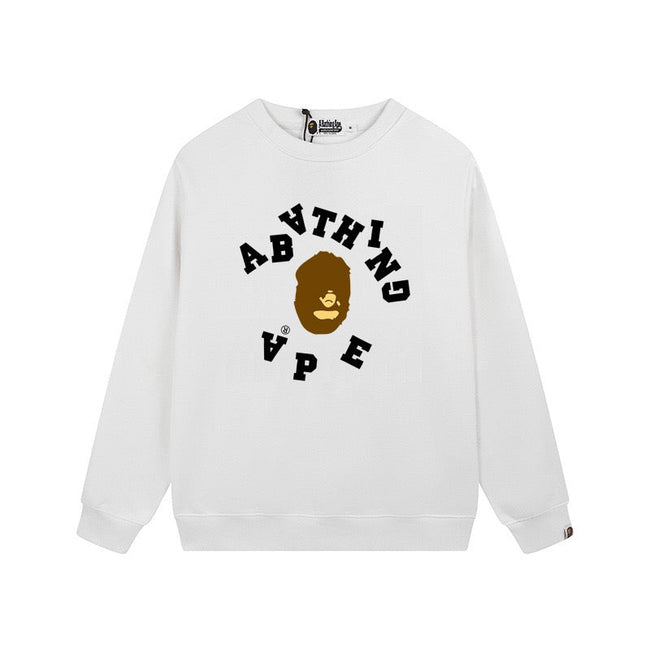 BAPE College Ape Head Logo Crewneck Sweatshirt Main Image