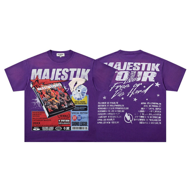 MAJESTIK Sound League Graphic T-Shirt Hover Image