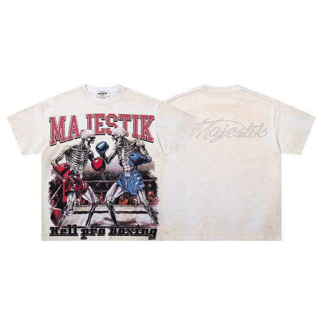 MAJESTIK Hell Pro Boxing Graphic T-Shirt Hover Image