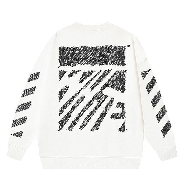 Off-White™ Scribble Arrow Oversized Sweatshirt Hover Image