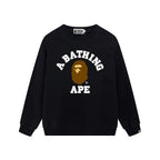 BAPE Classic College Logo Crewneck Sweatshirt