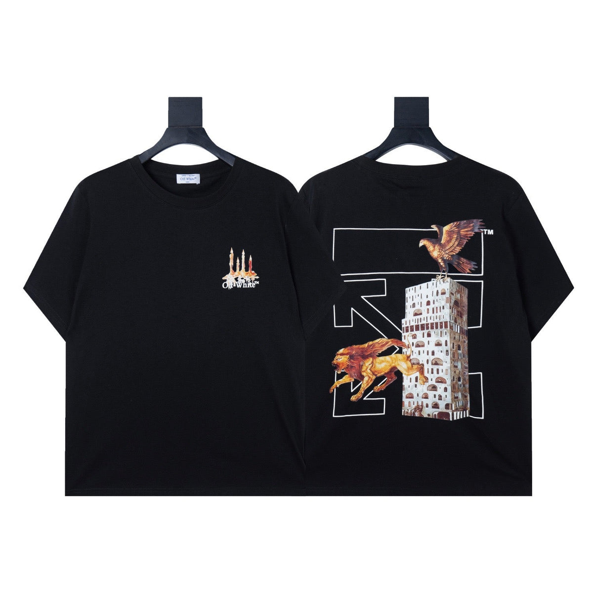 Off-White Eagle Graphic T-Shirt Black