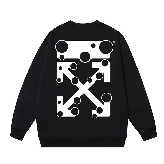 OFF WHITE Bubble Arrow Logo Crewneck Sweatshirt Hover Image
