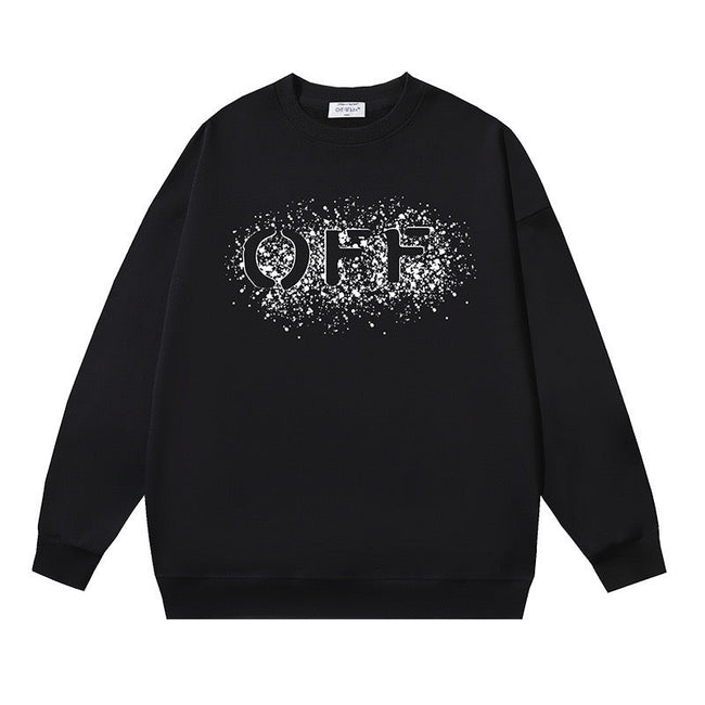 OFF WHITE Spray Logo Crewneck Sweatshirt Hover Image
