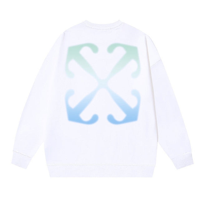 OFF WHITE Gradient Arrow Logo Crewneck Sweatshirt Hover Image