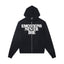 EMOTION Never Die Graphic Zip Up Hoodie