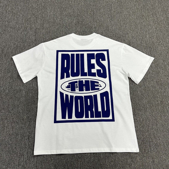 Graphic Print Oversized T-Shirt Streetwear Casual Short Sleeve Tee Main Image